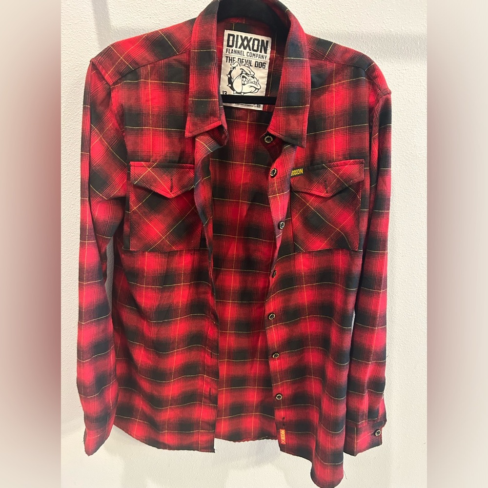 Women’s size XL Dixxon The Devil Dog Flannel